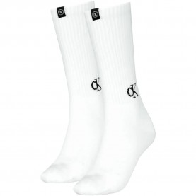 чорапи,мъжки,чорапи,дамски,чорапи,calvin,klein,logo,tab,long,socks,2,pairs,white,(white)