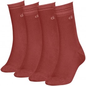 чорапи,мъжки,чорапи,дамски,чорапи,calvin,klein,lurex,stripe,socks,4,pairs,red,(rust,red)