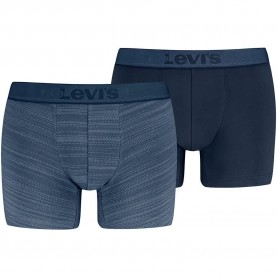 Боксерки Levi´s ® Dotted Yarndye Brief boxers 2 units - Blue (Blue Combo) боксерки,мъжко,бельо,levi´s,®,dotted,yarndye,brief,boxers,2,units,blue,(blue,combo)