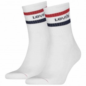 Чорапи Levi´s ® Sport Stripe short socks 2 pairs - White (Iconic) чорапи,мъжки,чорапи,дамски,чорапи,levi´s,®,sport,stripe,short,socks,2,pairs,white,(iconic)