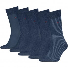 Чорапи Tommy hilfiger 701241156 socks 5 pairs - Blue (Jeans) чорапи,мъжки,чорапи,дамски,чорапи,tommy,hilfiger,701241156,socks,5,pairs,blue,(jeans)