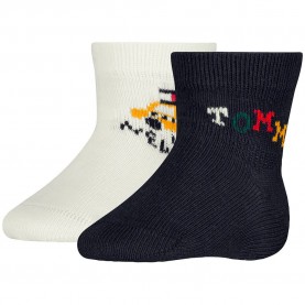Чорапи Tommy hilfiger 701241841 socks 2 pairs - Multicolor (Tommy Original) чорапи,мъжки,чорапи,дамски,чорапи,tommy,hilfiger,701241841,socks,2,pairs,multicolor,(tommy,original)
