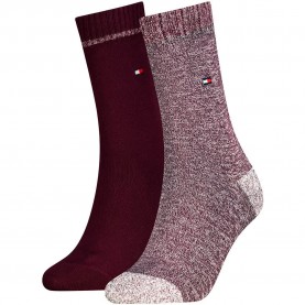Чорапи Tommy hilfiger 701242178 socks 2 pairs - Multicolor (Deep Rouge) чорапи,мъжки,чорапи,дамски,чорапи,tommy,hilfiger,701242178,socks,2,pairs,multicolor,(deep,rouge)