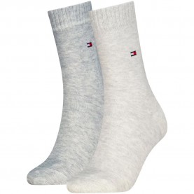 Чорапи Tommy hilfiger 701242178 socks 2 pairs - Multicolor (Light Grey Melange) чорапи,мъжки,чорапи,дамски,чорапи,tommy,hilfiger,701242178,socks,2,pairs,multicolor,(light,grey,melange)