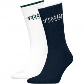 Чорапи Tommy hilfiger 701242194 crew socks 2 pairs - Multicolor (Navy) чорапи,мъжки,чорапи,дамски,чорапи,tommy,hilfiger,701242194,crew,socks,2,pairs,multicolor,(navy)