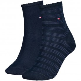 Чорапи Tommy hilfiger 701242223 short socks 2 pairs - Blue (Navy) чорапи,мъжки,чорапи,дамски,чорапи,tommy,hilfiger,701242223,short,socks,2,pairs,blue,(navy)