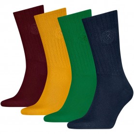 Чорапи Tommy hilfiger 701242231 crew socks 4 pairs - Multicolor (Multicolor) чорапи,мъжки,чорапи,дамски,чорапи,tommy,hilfiger,701242231,crew,socks,4,pairs,multicolor,(multicolor)