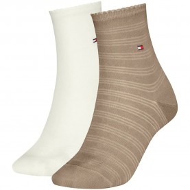 Чорапи Tommy hilfiger 701242223 short socks 2 pairs - Multicolor (Sand) чорапи,мъжки,чорапи,дамски,чорапи,tommy,hilfiger,701242223,short,socks,2,pairs,multicolor,(sand)
