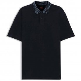 BOSS Baltic 10262678 ORANGE short sleeve polo - Blue (Dark Blue) дамски,блузи,с,яка,мъжки,блузи,с,яка,boss,baltic,10262678,orange,short,sleeve,polo,blue,(dark,blue)