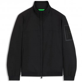 Яке BOSS Hexatech 10279903 GREEN bomber jacket - Black (Black) яке,мъжки,якета,дамски,якета,и,палта,boss,hexatech,10279903,green,bomber,jacket,black,(black)