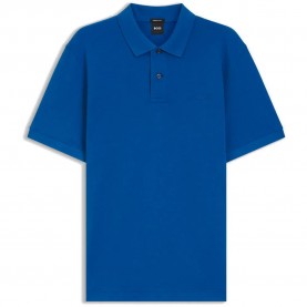 BOSS Pallas 10278258 short sleeve polo - Blue (Medium Blue) дамски,блузи,с,яка,мъжки,блузи,с,яка,boss,pallas,10278258,short,sleeve,polo,blue,(medium,blue)