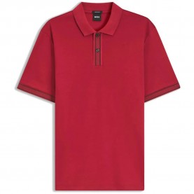 BOSS Parlay 238 short sleeve polo - Red (Medium Red) дамски,блузи,с,яка,мъжки,блузи,с,яка,boss,parlay,238,short,sleeve,polo,red,(medium,red)