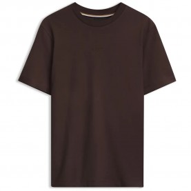 Тениска BOSS Taut 23 10279656 short sleeve T-shirt - Brown (Dark Brown) тениска,мъжки,тениски,дамски,тениски,boss,taut,23,10279656,short,sleeve,t,shirt,brown,(dark,brown)