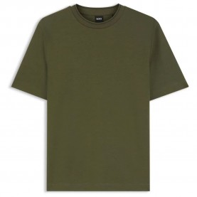 Тениска BOSS Tigerman 120 10281139 short sleeve T-shirt - Green (Open Green) тениска,мъжки,тениски,дамски,тениски,boss,tigerman,120,10281139,short,sleeve,t,shirt,green,(open,green)