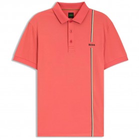 BOSS TOC Game 3 10280486 GREEN short sleeve polo - Pink (Medium Pink) дамски,блузи,с,яка,мъжки,блузи,с,яка,boss,toc,game,3,10280486,green,short,sleeve,polo,pink,(medium,pink)