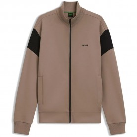 Блуза BOSS Union Skaz 10280476 GREEN sweatshirt - Brown (Light / Pastel Green) блуза,мъжки,пуловери,boss,union,skaz,10280476,green,sweatshirt,brown,(light,pastel,green)