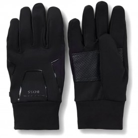 Ръкавици BOSS Xaden 10282555 GREEN gloves - Black (Black) ръкавици,ръкавици,шапки,и,шалове,boss,xaden,10282555,green,gloves,black,(black)