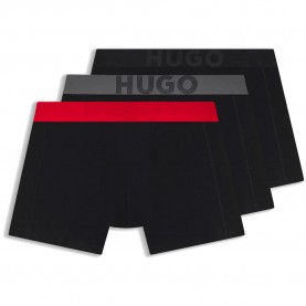 Боксерки HUGO 50570922 RED boxers 3 units - Black (Black) боксерки,мъжко,бельо,hugo,50570922,red,boxers,3,units,black,(black)