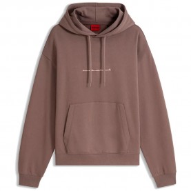 Суичър HUGO Datri 10273008 RED hoodie - Brown (Rust / Copper) суичър,мъжки,пуловери,hugo,datri,10273008,red,hoodie,brown,(rust,copper)
