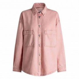 яке,мъжки,якета,дамски,якета,и,палта,hugo,garesa,10281274,blue,denim,jacket,pink,(open,miscellaneous)