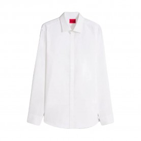Риза с дълъг ръкав HUGO Kallo 10282504 RED long sleeve shirt - White (Open White) риза,с,дълъг,ръкав,дамски,ризи,мъжки,ризи,hugo,kallo,10282504,red,long,sleeve,shirt,white,(open,white)