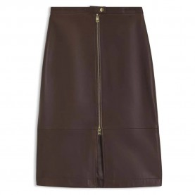пола,дамски,поли,и,рокли,hugo,lacelo,10278730,red,midi,skirt,brown,(open,miscellaneous)