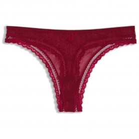 дамско,бельо,дамски,бикини,и,танкини,hugo,lacy,10281276,red,thong,red,(open,red)