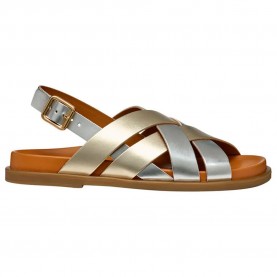Сандали Geox Adelash A sandals - Silver (Silver / Light Gold) сандали,дамски,сандали,и,чехли,geox,adelash,a,sandals,silver,(silver,light,gold)