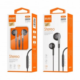 слушалки,слушалки,idusd,h21a,earphones,black,(white)