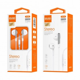 слушалки,слушалки,idusd,h21b,earphones,white,(black)