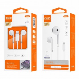 слушалки,слушалки,idusd,h22b,earphones,white,(black)