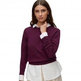 Блуза Aware Cara sweater - Purple (Catawba Grape) блуза,мъжки,пуловери,дамски,пуловери,aware,cara,sweater,purple,(catawba,grape)