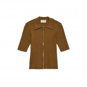 Тениска Aware Hanna 3/4 sleeve T-shirt - Brown (Breen) тениска,мъжки,тениски,дамски,тениски,aware,hanna,3,4,sleeve,t,shirt,brown,(breen)
