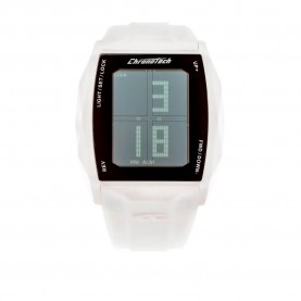 часовник,часовници,chronotech,rw0024,40mm,quartz,digital,watch,clear,(white,white,plastic)