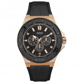 часовник,часовници,guess,w0674g6,45mm,10atm,quartz,analogic,watch,brown,(black,black,mineral)