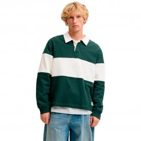 Блуза Jack & jones Frederiksberg Blocking sweatshirt - Green (Pine Grove) блуза,мъжки,пуловери,jack,&,jones,frederiksberg,blocking,sweatshirt,green,(pine,grove)