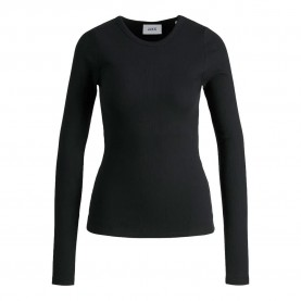 тениска,мъжки,тениски,дамски,тениски,jack,&,jones,freya,straight,fit,jjxx,long,sleeve,t,shirt,black,(black)