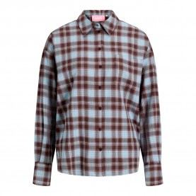 Карирана риза Jack & jones Jamie JJXX long sleeve shirt - Blue (Skyway / Checks) карирана,риза,дамски,ризи,мъжки,ризи,jack,&,jones,jamie,jjxx,long,sleeve,shirt,blue,(skyway,checks)