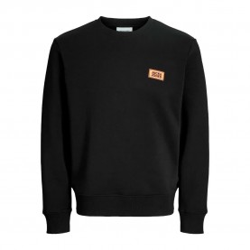 Блуза Jack & jones Rush sweatshirt - Black (Black) блуза,мъжки,пуловери,jack,&,jones,rush,sweatshirt,black,(black)