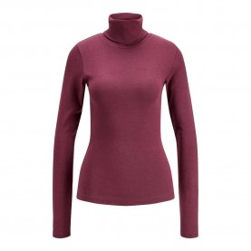 Тениска Jack & jones Star JJXX long sleeve high neck T-shirt - Purple (Winetasting) тениска,мъжки,тениски,дамски,тениски,jack,&,jones,star,jjxx,long,sleeve,high,neck,t,shirt,purple,(winetasting)