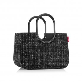 Пазарска чанта Reisenthel Loopshopper l Shopper Bag - Black (Bouclé Black) пазарска,чанта,всички,чанти,reisenthel,loopshopper,l,shopper,bag,black,(bouclé,black)