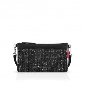 Чанта за през рамо Reisenthel Mini pouch shoulder bag - Black (Bouclé Black) чанта,за,през,рамо,всички,чанти,reisenthel,mini,pouch,shoulder,bag,black,(bouclé,black)