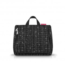 Несесер Reisenthel Toiletbag xl wash bag - Black (Bouclé Black) несесер,тоалетни,принадлежности,reisenthel,toiletbag,xl,wash,bag,black,(bouclé,black)