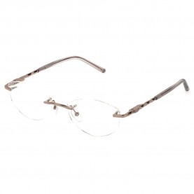 Escada VESG56 18x54x140mm Reading Glasses - Silver (Shiny Red Gold) очила,escada,vesg56,18x54x140mm,reading,glasses,silver,(shiny,red,gold)