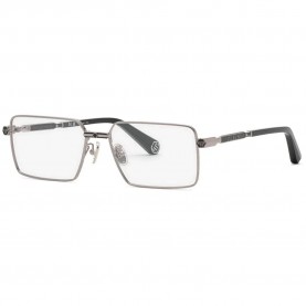 Philipp plein VPP250M 16x56x145mm Reading Glasses - Silver (Total Shiny Ruthenium / Color Parts) очила,philipp,plein,vpp250m,16x56x145mm,reading,glasses,silver,(total,shiny,ruthenium,color,parts)