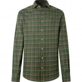 Риза с дълъг ръкав Hackett HM3010843 long sleeve shirt - Green (Hunter Green) риза,с,дълъг,ръкав,дамски,ризи,мъжки,ризи,hackett,hm3010843,long,sleeve,shirt,green,(hunter,green)