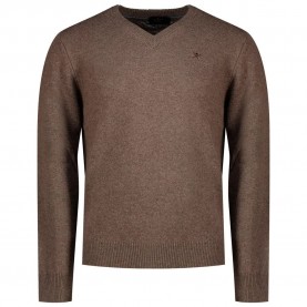 блуза,мъжки,пуловери,дамски,пуловери,hackett,hm7000288,v,neck,sweater,brown,(putty,beige)