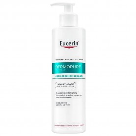 Eucerin Dermopure Triple Action 400ml Cleansing Gel - Clear козметика,за,почистване,eucerin,dermopure,triple,action,400ml,cleansing,gel,clear