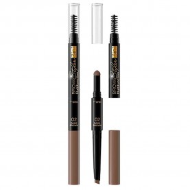 очна,линия,eveline,3in1,multifunction,02,dark,brown,brow,pencil