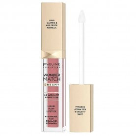 специфични,козметични,продукти,eveline,wonder,match,creamy,matt,no,05,sweet,nude,lip,gloss,pink